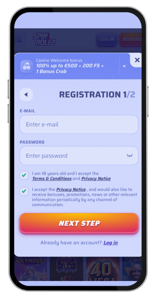 Spin Rollz site